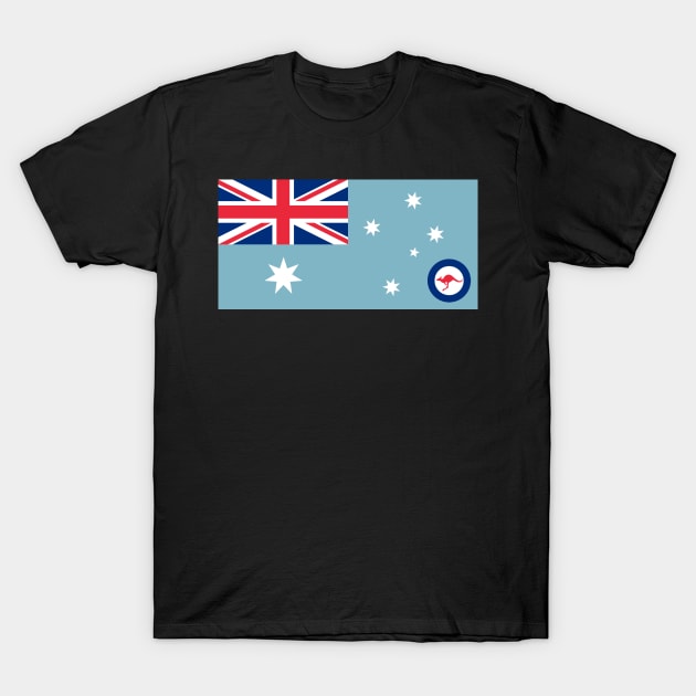 Air Force Ensign of Australia T-Shirt by Wickedcartoons